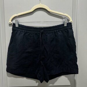 Blue Linen J. Crew Shorts
